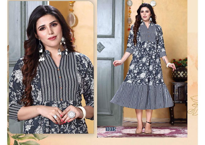 Violily Just For You 1 Jaipuri Style Printed Kurtis Catalog
